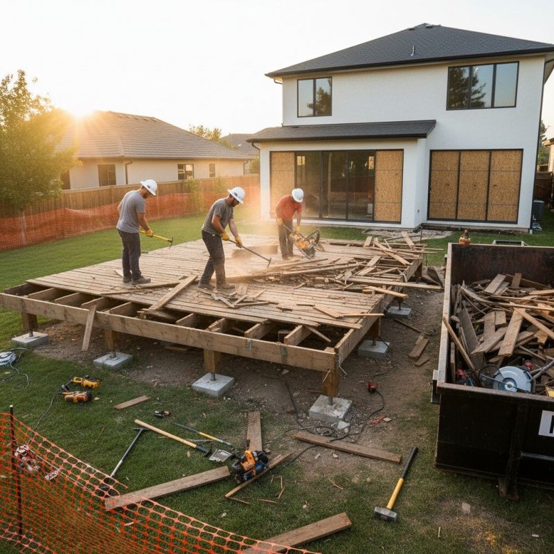 Concrete Porch Removal in Bergen County, NJ