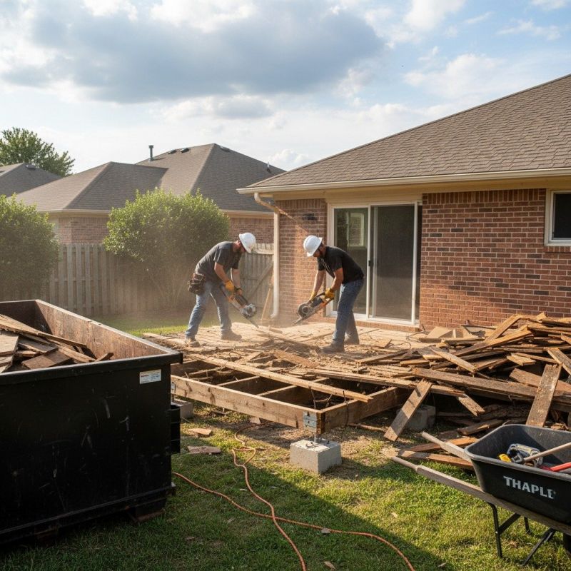 Deck Demolition Service in Sacramento, CA