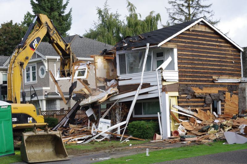 House Wrecking in Cypress, TX