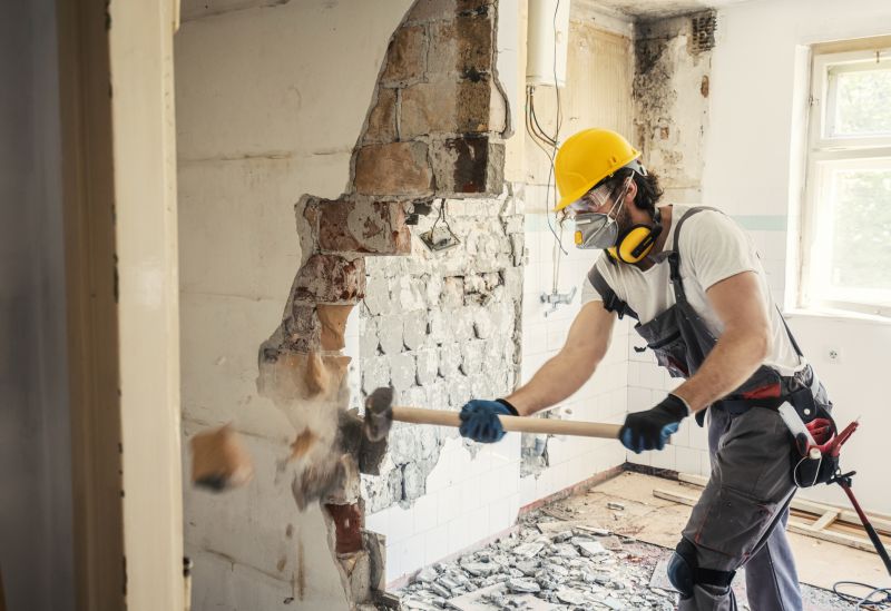 Kitchen Wall Demolition in Sacramento, CA
